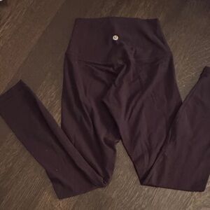 Lululemon black leggings full length